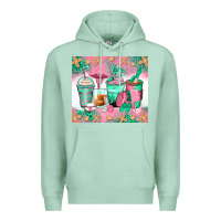 Seafoam nurse coffee cups Premium Hoodie - Zillion Design Studio