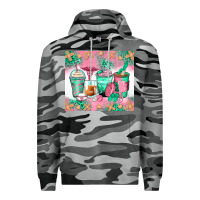 Slate Camo nurse coffee cups Premium Hoodie - Zillion Design Studio