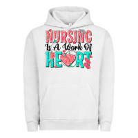 Pigment Lunar Rock nursing is a work of heart Urban Hoodie - texasbilliewilder