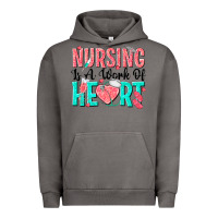 Pigment Tornado nursing is a work of heart Urban Hoodie - texasbilliewilder
