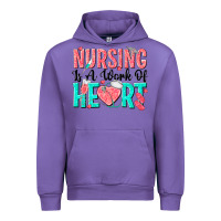 Tulip nursing is a work of heart Urban Hoodie - texasbilliewilder