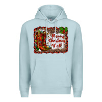 Blue Mist merry christmas yall Premium Hoodie - RanaPortraitStore
