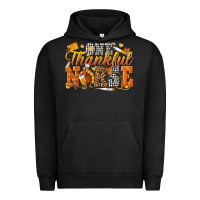 Pigment Black one thankful nurse Urban Hoodie - texasbilliewilder