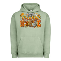 Pigment Oil Green one thankful nurse Urban Hoodie - texasbilliewilder
