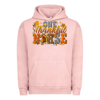Pigment Salmon one thankful nurse Urban Hoodie - texasbilliewilder