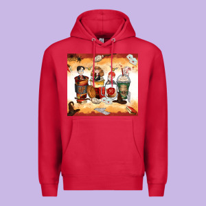 Harry Coffee Cups Premium Hoodie Designed By Zillion Design Studio