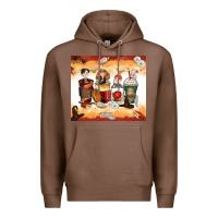 Chestnut harry coffee cups Premium Hoodie - Zillion Design Studio