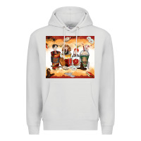 Dove Grey harry coffee cups Premium Hoodie - Zillion Design Studio