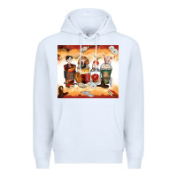 White harry coffee cups Premium Hoodie - Zillion Design Studio