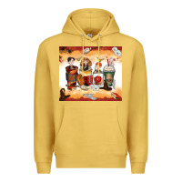 Antique Gold harry coffee cups Premium Hoodie - Zillion Design Studio