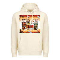 Sandshell harry coffee cups Premium Hoodie - Zillion Design Studio