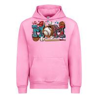 Fuchsia Pink mom baseball Urban Hoodie - Zillion Design Studio