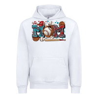 White mom baseball Urban Hoodie - Zillion Design Studio