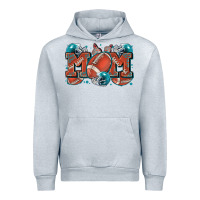 Heather Grey mom american football Urban Hoodie - Zillion Design Studio
