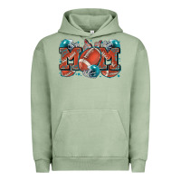 Pigment Oil Green mom american football Urban Hoodie - Zillion Design Studio