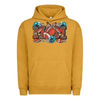 Pigment Peanut Butter mom american football Urban Hoodie - Zillion Design Studio