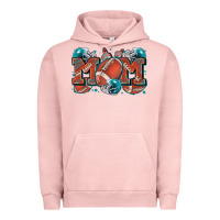 Pigment Salmon mom american football Urban Hoodie - Zillion Design Studio