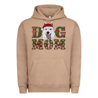 Pigment Burro christmas  white shepherd dog mom Urban Hoodie - RanaPortraitStore