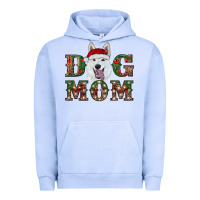 Pigment Grape Ice christmas  white shepherd dog mom Urban Hoodie - RanaPortraitStore