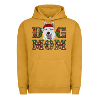 Pigment Peanut Butter christmas  white shepherd dog mom Urban Hoodie - RanaPortraitStore