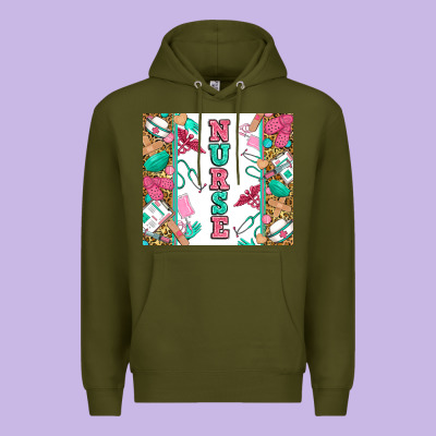 Nurse Premium Hoodie Designed By Zillion Design Studio
