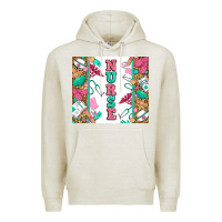 Oatmeal Heather nurse Premium Hoodie - Zillion Design Studio