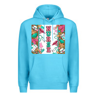Ocean Blue nurse Premium Hoodie - Zillion Design Studio