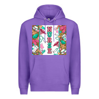 Purple nurse Premium Hoodie - Zillion Design Studio