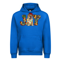 Cobalt bulldog christmas joy Urban Hoodie - RanaPortraitStore