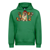 Emerald bulldog christmas joy Urban Hoodie - RanaPortraitStore