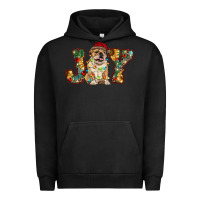 Pigment Black bulldog christmas joy Urban Hoodie - RanaPortraitStore