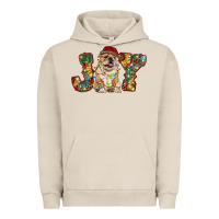 Pigment French Oak bulldog christmas joy Urban Hoodie - RanaPortraitStore
