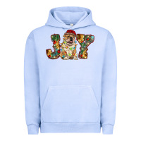 Pigment Grape Ice bulldog christmas joy Urban Hoodie - RanaPortraitStore