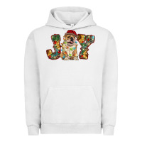 Pigment Lunar Rock bulldog christmas joy Urban Hoodie - RanaPortraitStore
