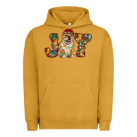 Pigment Peanut Butter bulldog christmas joy Urban Hoodie - RanaPortraitStore