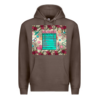 Coffee nurse nutrition facts Premium Hoodie - Zillion Design Studio