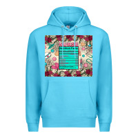 Ocean Blue nurse nutrition facts Premium Hoodie - Zillion Design Studio