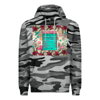 Slate Camo nurse nutrition facts Premium Hoodie - Zillion Design Studio