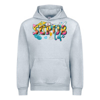 Heather Grey scrub life Urban Hoodie - texasbilliewilder