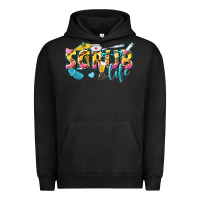 Pigment Black scrub life Urban Hoodie - texasbilliewilder
