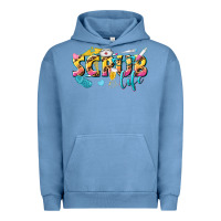 Pigment Pebble Blue scrub life Urban Hoodie - texasbilliewilder