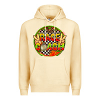 Pina Colada race coach  with leopard and peace hand Premium Hoodie - AdoDesignShop
