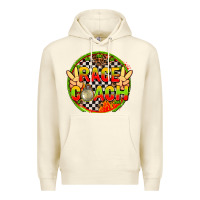 Sandshell race coach  with leopard and peace hand Premium Hoodie - AdoDesignShop