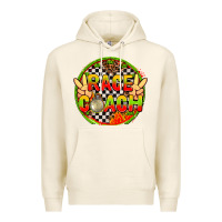 Tofu race coach  with leopard and peace hand Premium Hoodie - AdoDesignShop