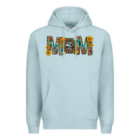 Blue Mist mom with aztec mothers day Premium Hoodie - texasbilliewilder