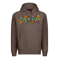 Coffee mom with aztec mothers day Premium Hoodie - texasbilliewilder