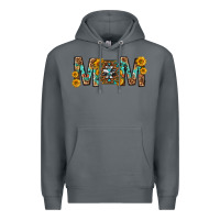 Rock mom with aztec mothers day Premium Hoodie - texasbilliewilder