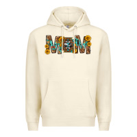 Sandshell mom with aztec mothers day Premium Hoodie - texasbilliewilder