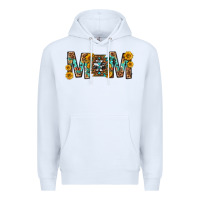 White mom with aztec mothers day Premium Hoodie - texasbilliewilder