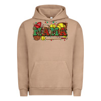 Pigment Burro mama softball Urban Hoodie - Zillion Design Studio